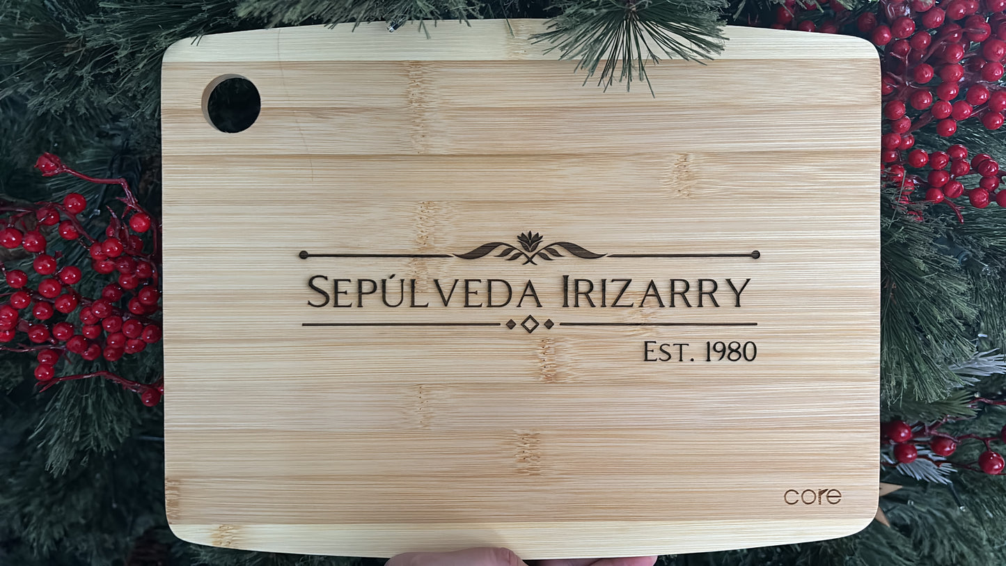 Bamboo cutting board