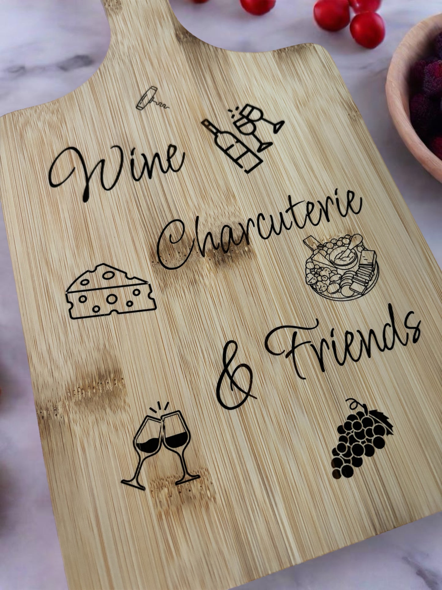 Charcuterie Bamboo cutting board